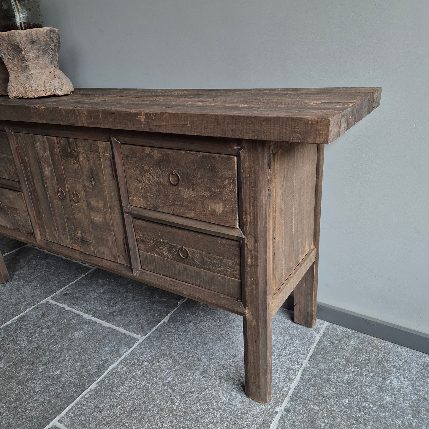 Dressoir | badkamermeubel driftwood oud hout