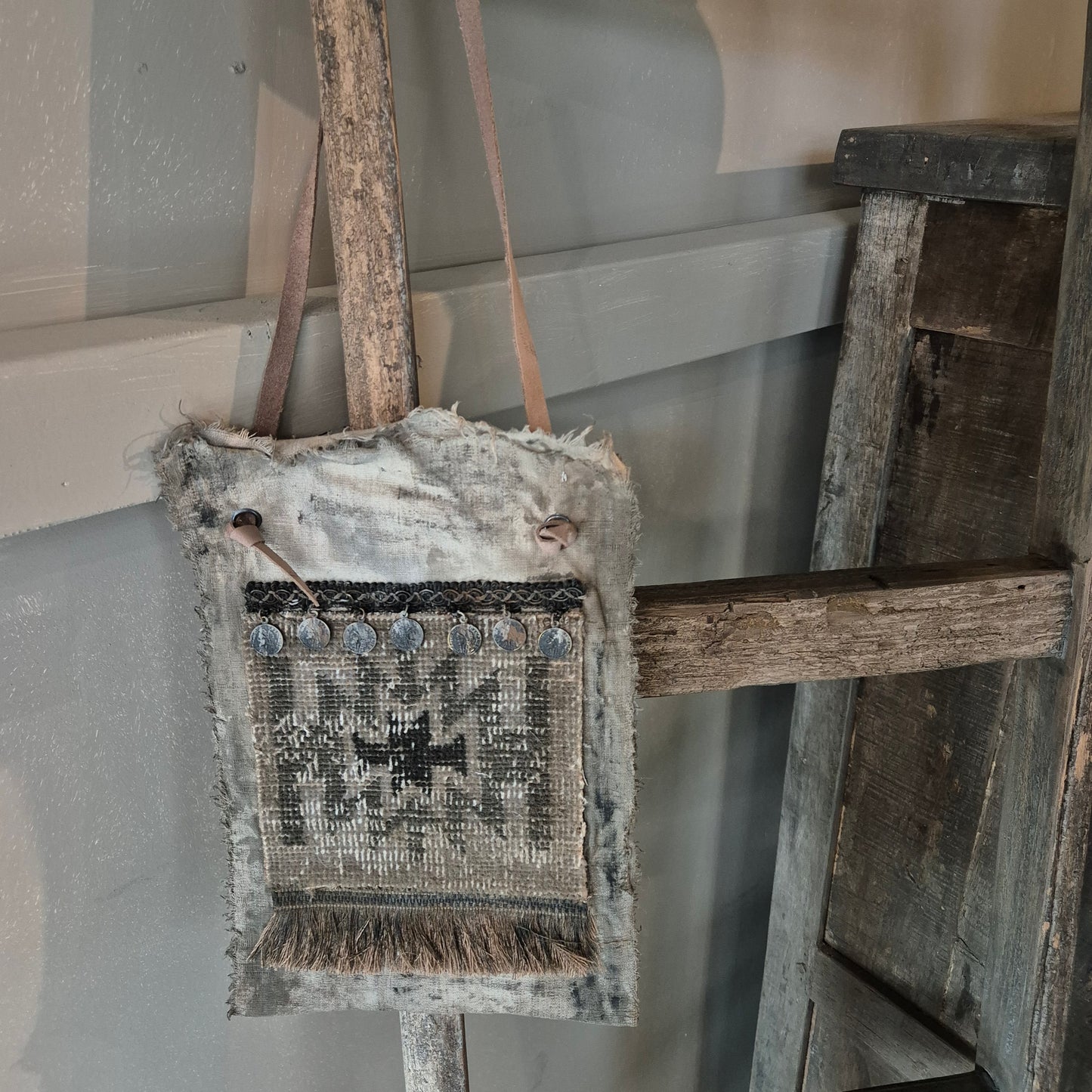 Handgemaakt kelim deco tasje San7 nr. 2