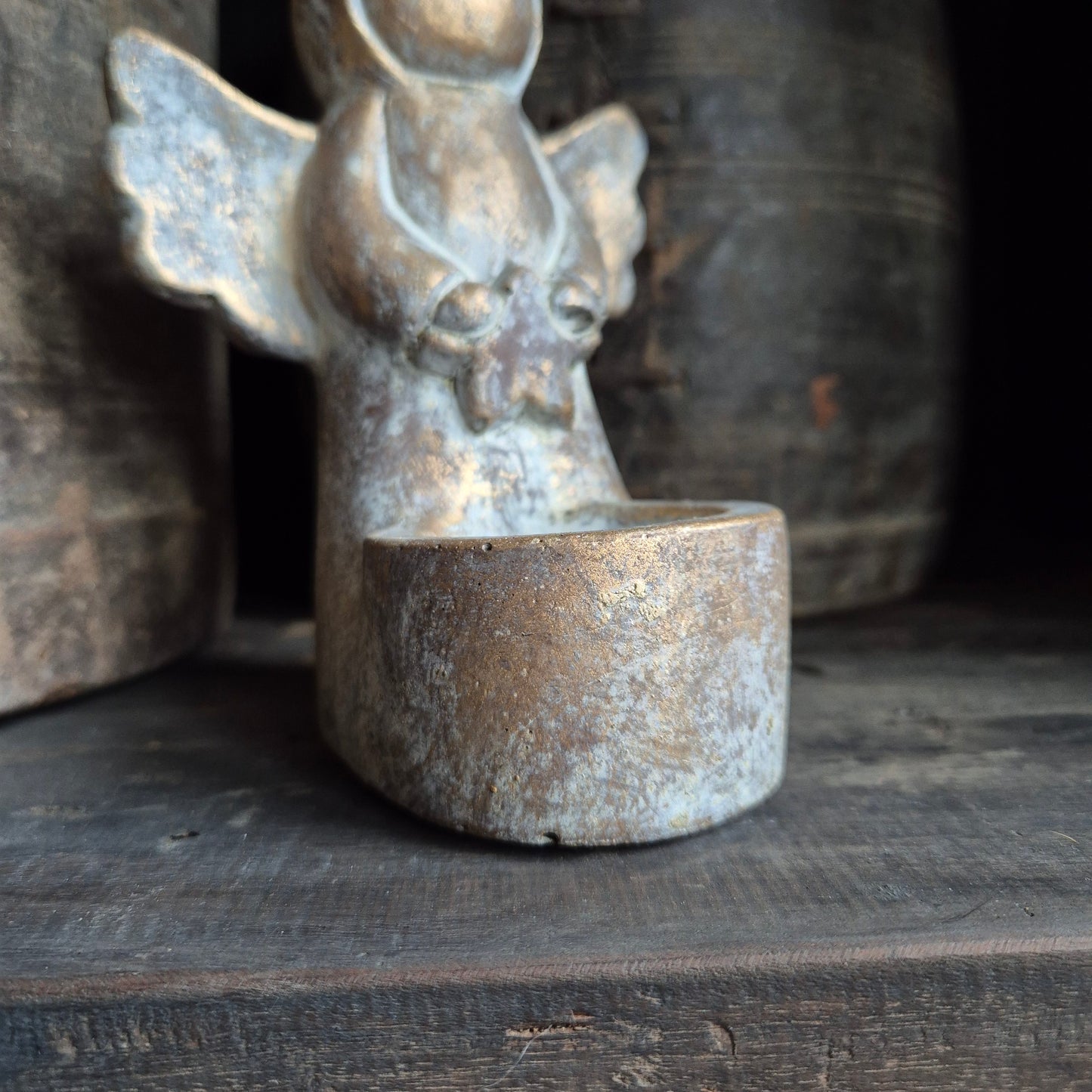 Engel theelichthouder Brynxz