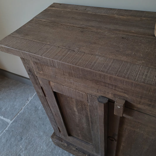 Kastje 2-deurs | schuifslot driftwood