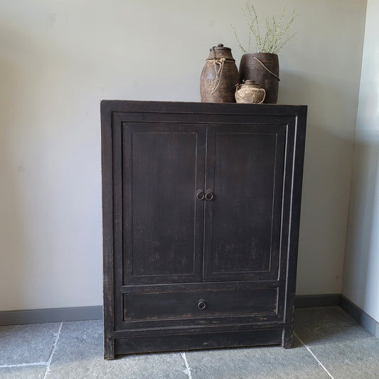 Meidenkast met lade | China black