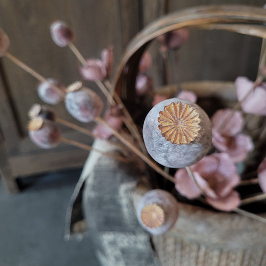 Kunsttak Papaver 76cm