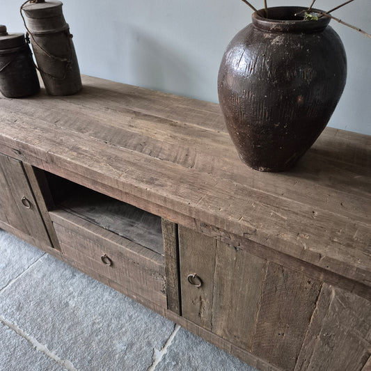 Landelijk tv-meubel 150 cm | Driftwood