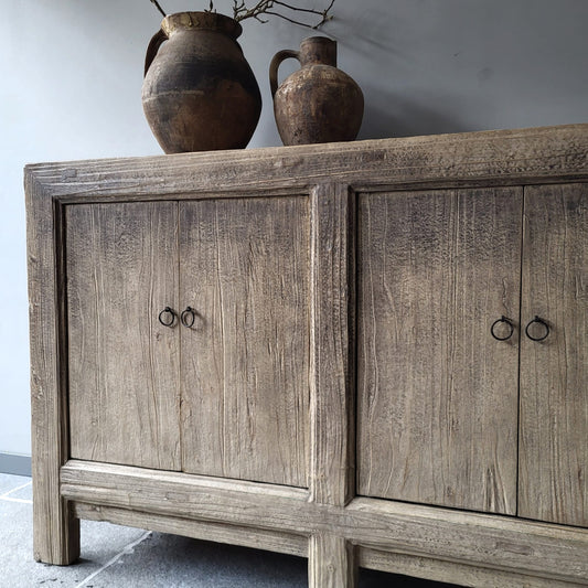 Elmwood dressoir 230cm
