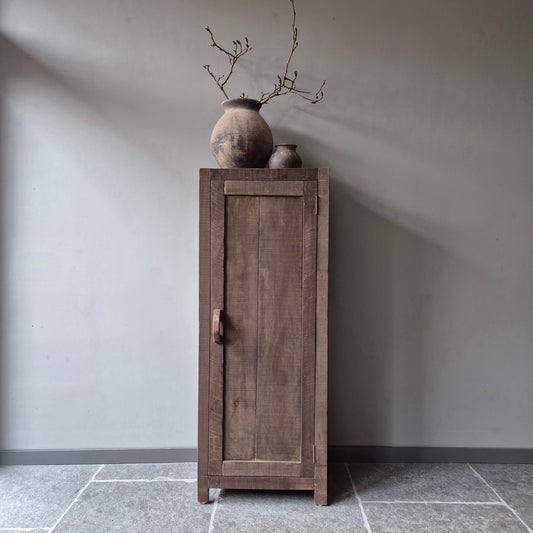 Eendeurs kast Lago oud hout driftwood