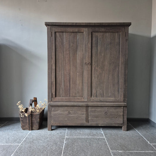Kast driftwood 2-deurs | 2 lades