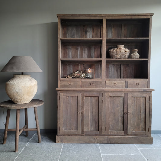 Buffetkast open | driftwood oud hout
