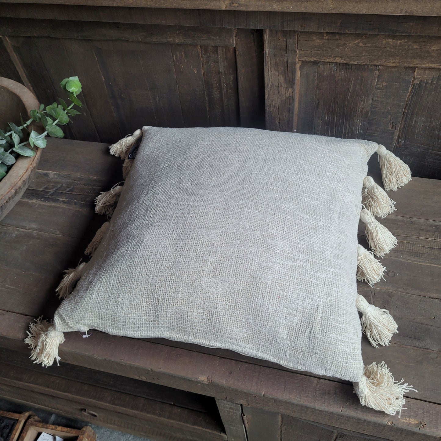 Kussen Onne beige 45x45