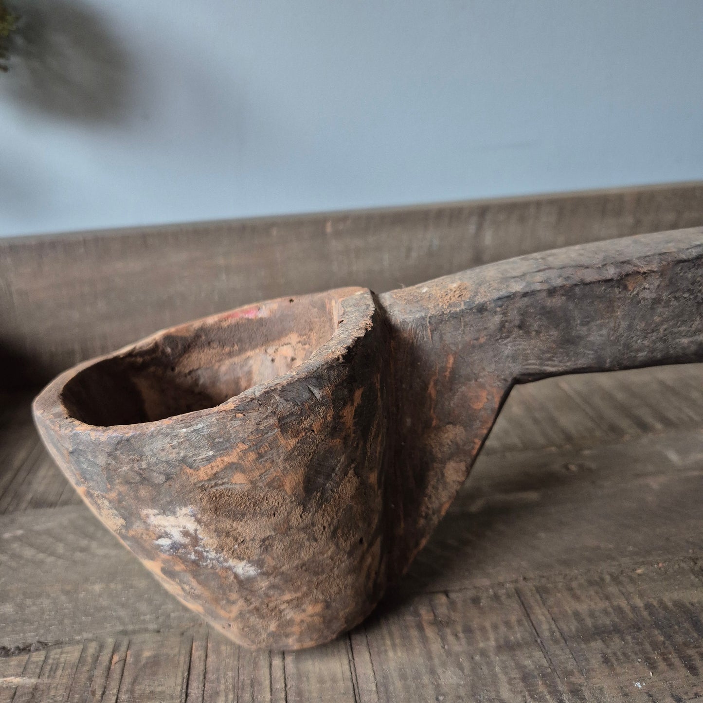 Uniek oud houten ornament nr. 1