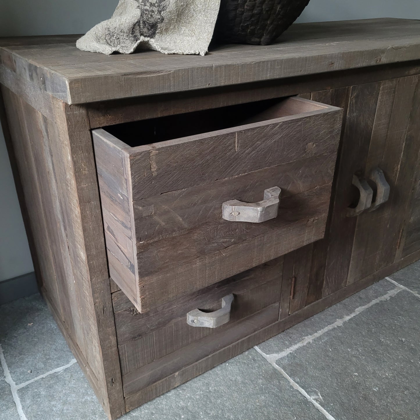 Dressoir | badkamermeubel driftwood oud hout
