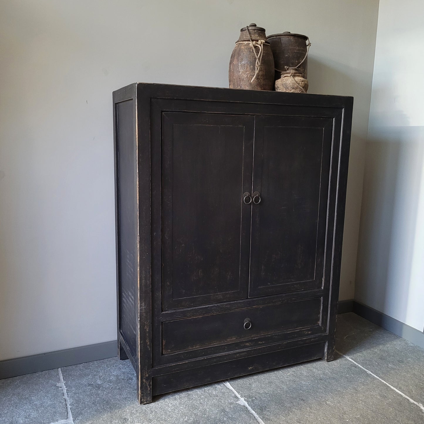 Meidenkast met lade | China black