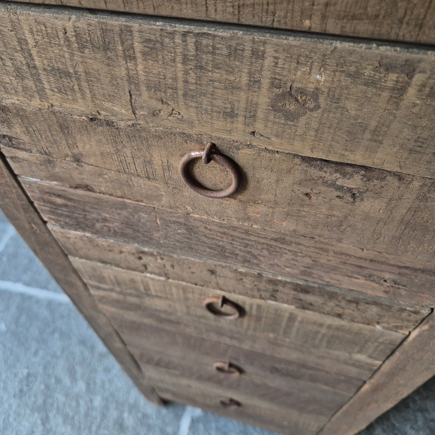Ladekastje | sidetable driftwood oud hout