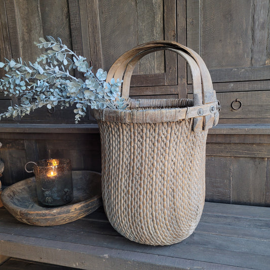 Uniek oude Chinese plukmand