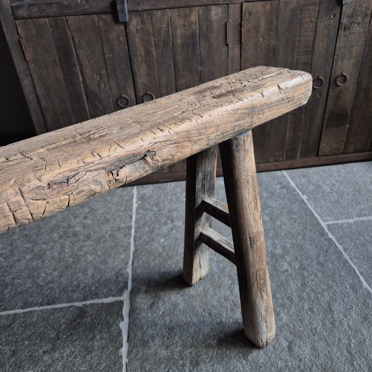 Oud houten Chinees bankje nr. 4