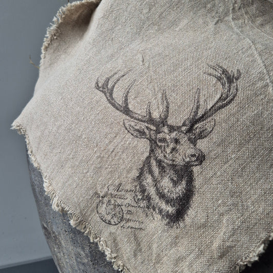 Shabby doek Rendier | 45x50cm