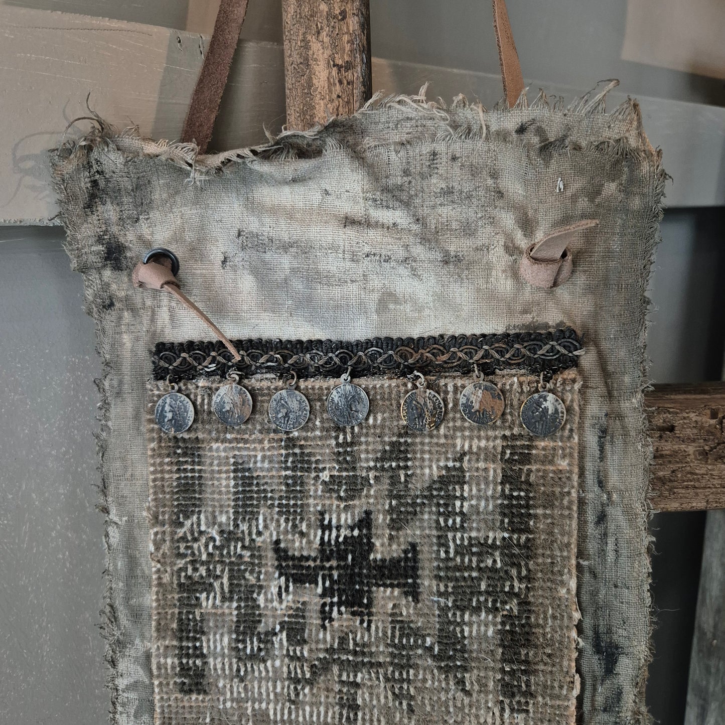 Handgemaakt kelim deco tasje San7 nr. 2