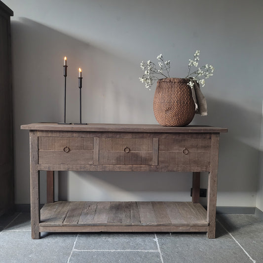 Sidetable | dressoir driftwood 3 lades