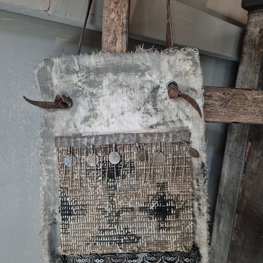 Handgemaakt kelim deco tasje San7 nr. 1