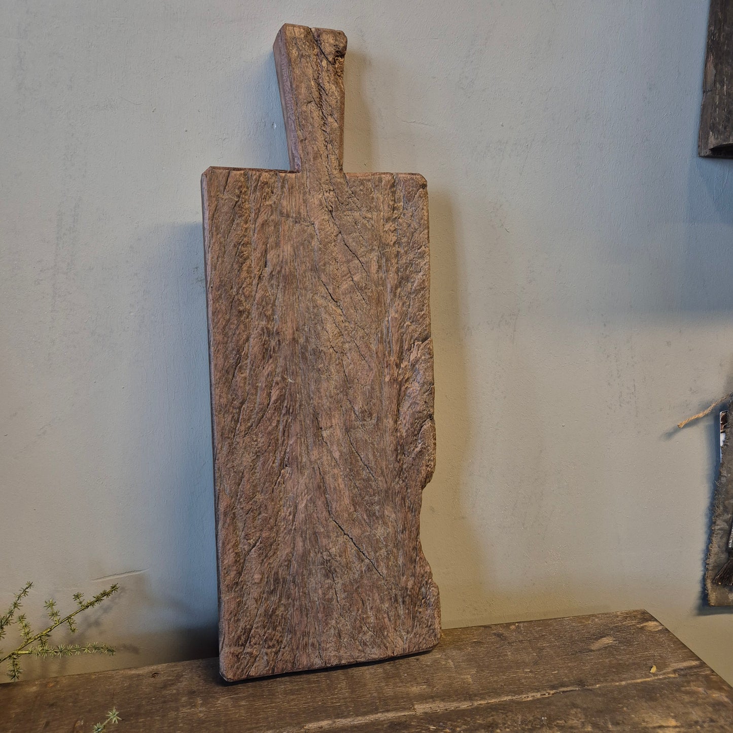 Uniek oud houten serveerplank
