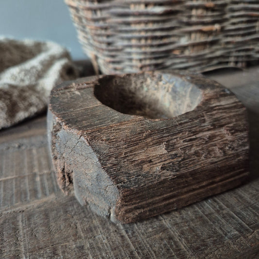 Uniek oud houten schaaltje nr. 4