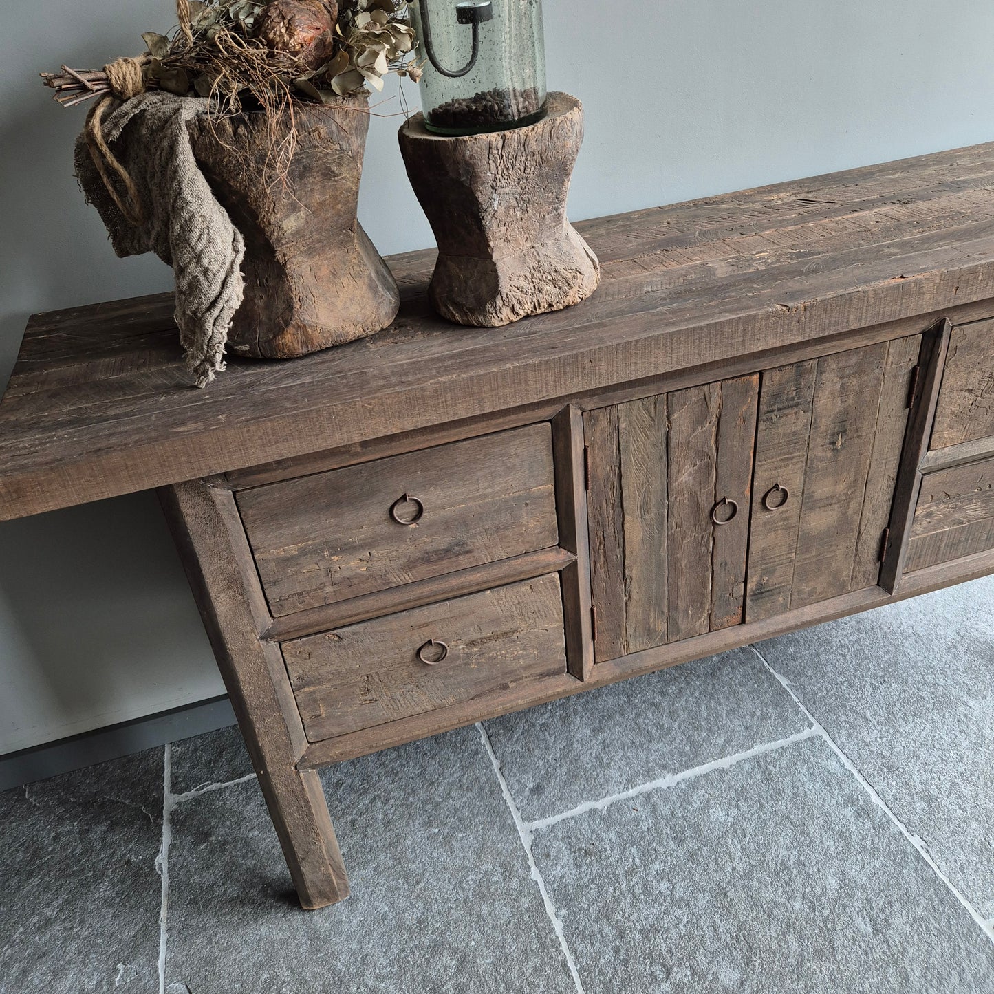 Dressoir | badkamermeubel driftwood oud hout
