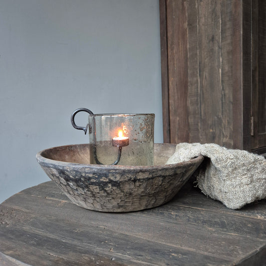 Oud houten schaal nr. 52