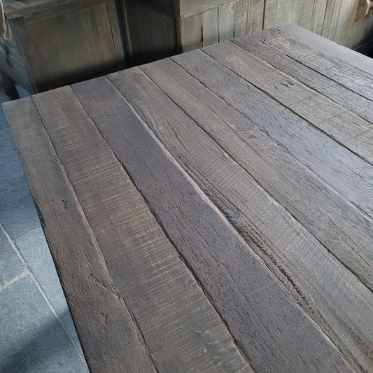 Eettafel driftwood A-poot