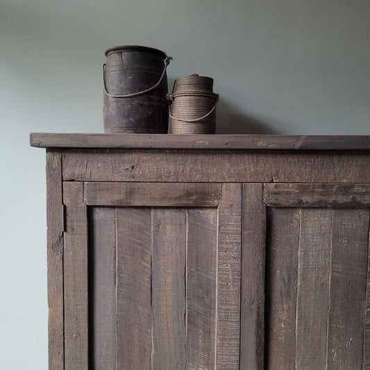 Meidenkast driftwood | houten greep