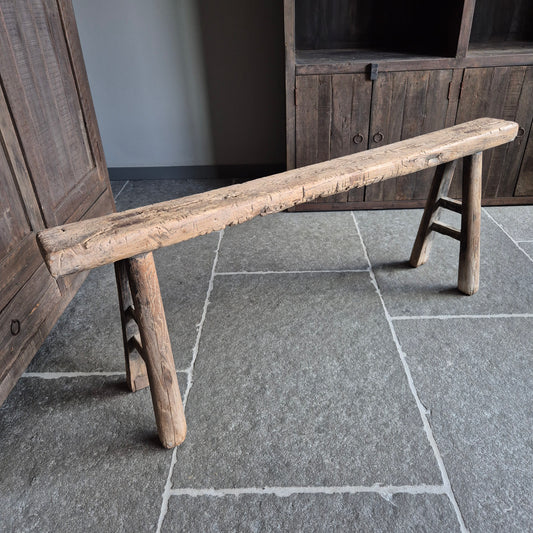 Oud houten Chinees bankje nr. 4