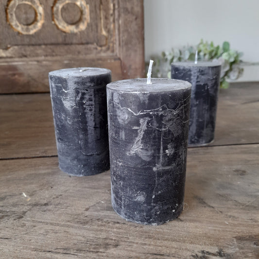 Stompkaars 8cm zwart