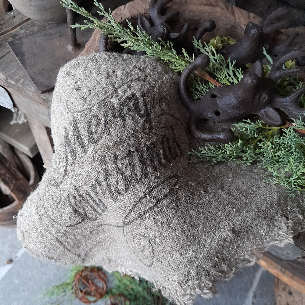Shabby doek sober landelijk Merry Christmas