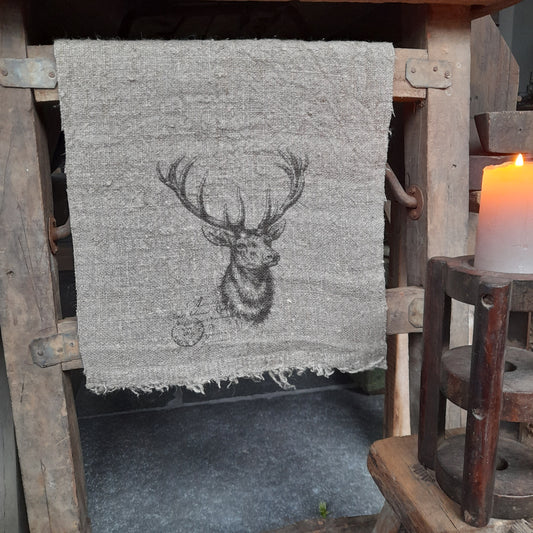 Shabby doek landelijk rendier