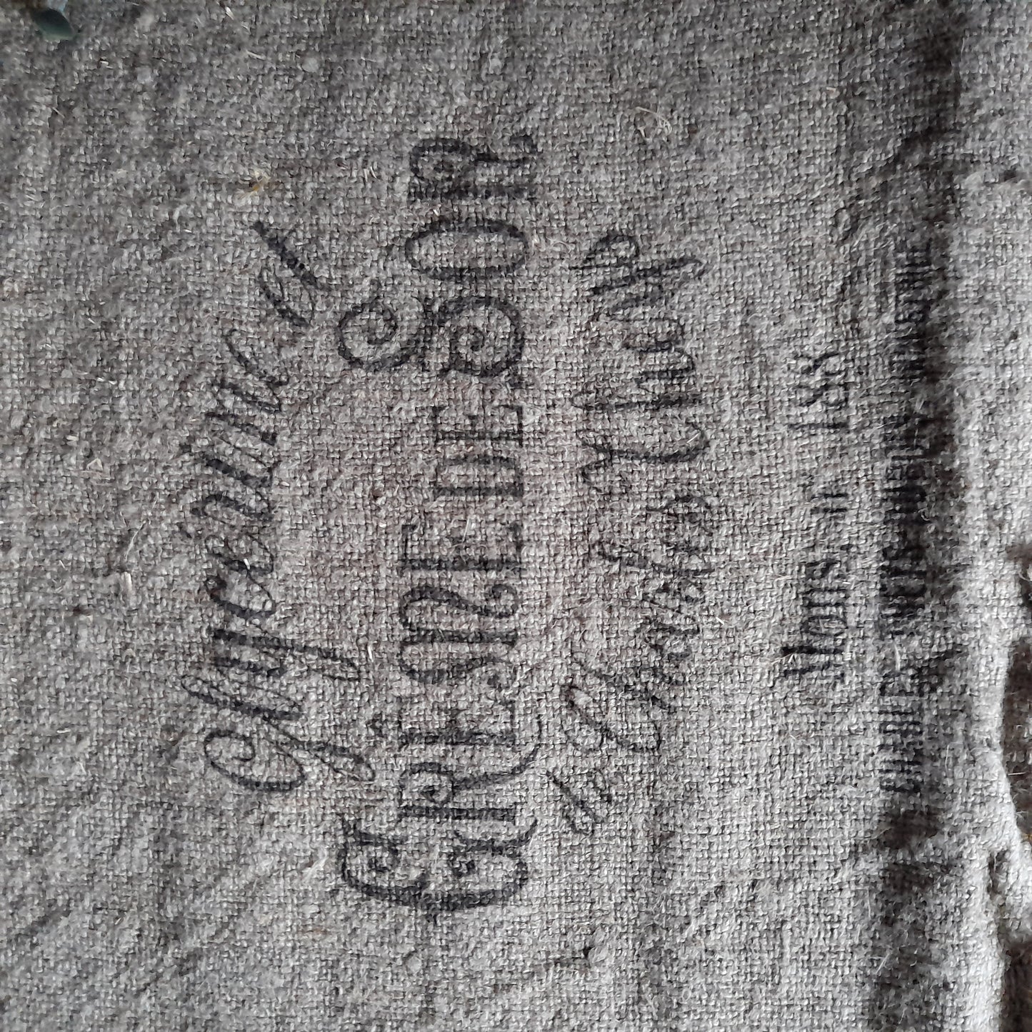 Shabby doek tekst Creme de son