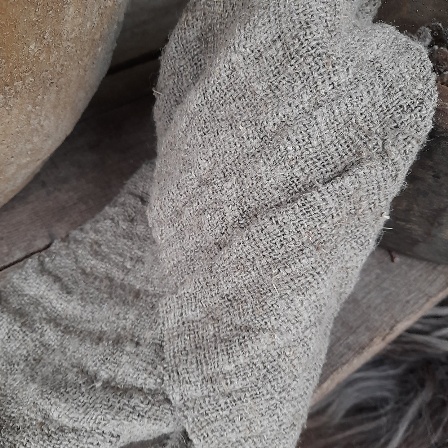 Shabby doek Chippy naturel