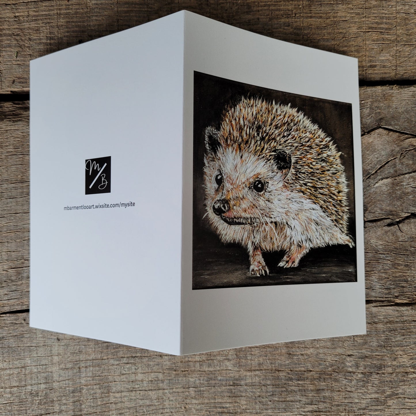 Wenskaart egel