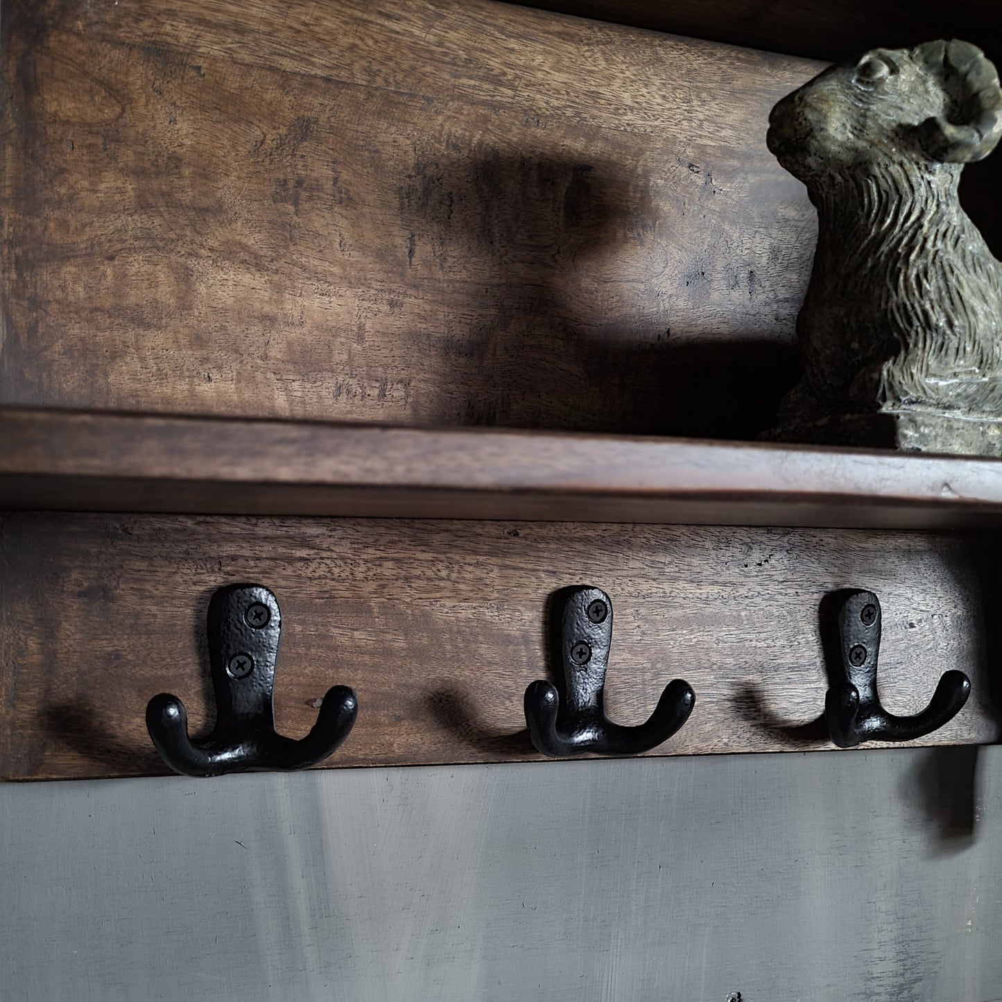 Houten regaal | wandrek Brynxz