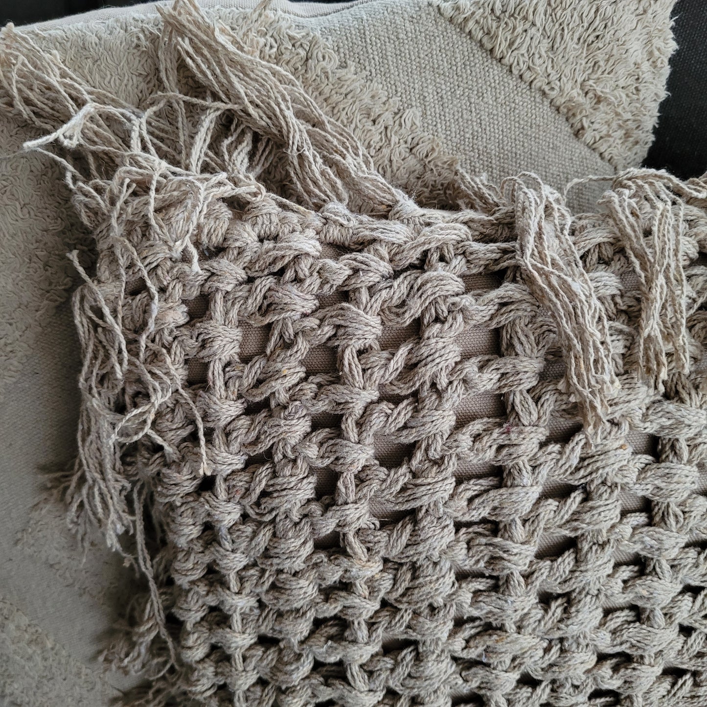 Kussen Lufo beige 45x45