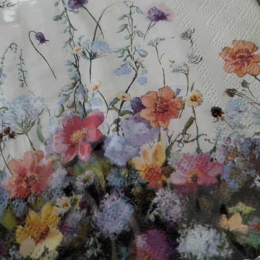 Servetten Wildbloemen 20 stuks