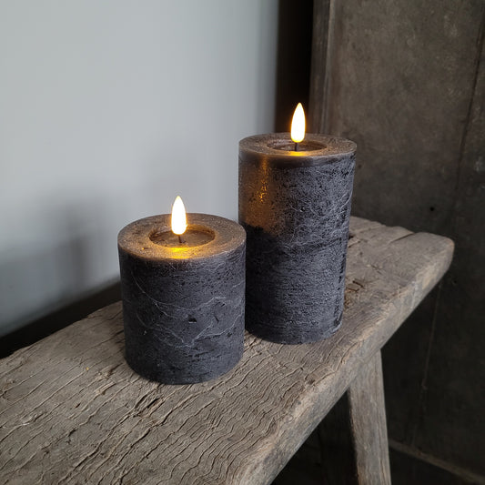 Stompkaars LED antraciet 8cm