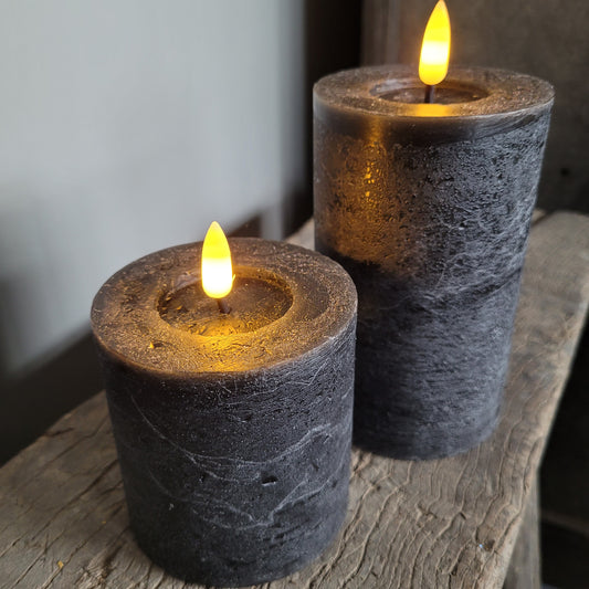 Stompkaars LED antraciet 8cm