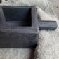 Houten schaaltje met handvat