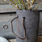 Oud houten pot