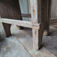 Oud houten vensterbank krukje