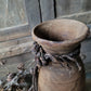 Oud houten nepalese kruik met touw nr. 65