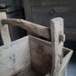 Oud houten Chinese rijstbak met handvat