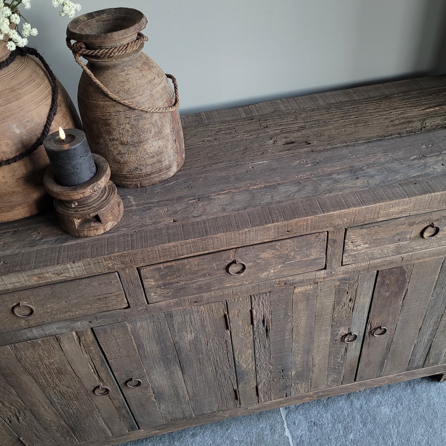 Tv meubel | dressoir oud hout 150cm