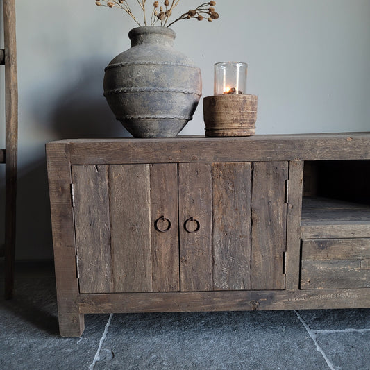 Tv meubel | dressoir oud hout driftwood 120cm