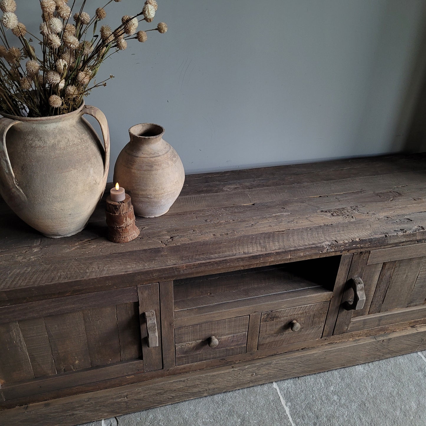 Tv meubel | dressoir oud hout driftwood