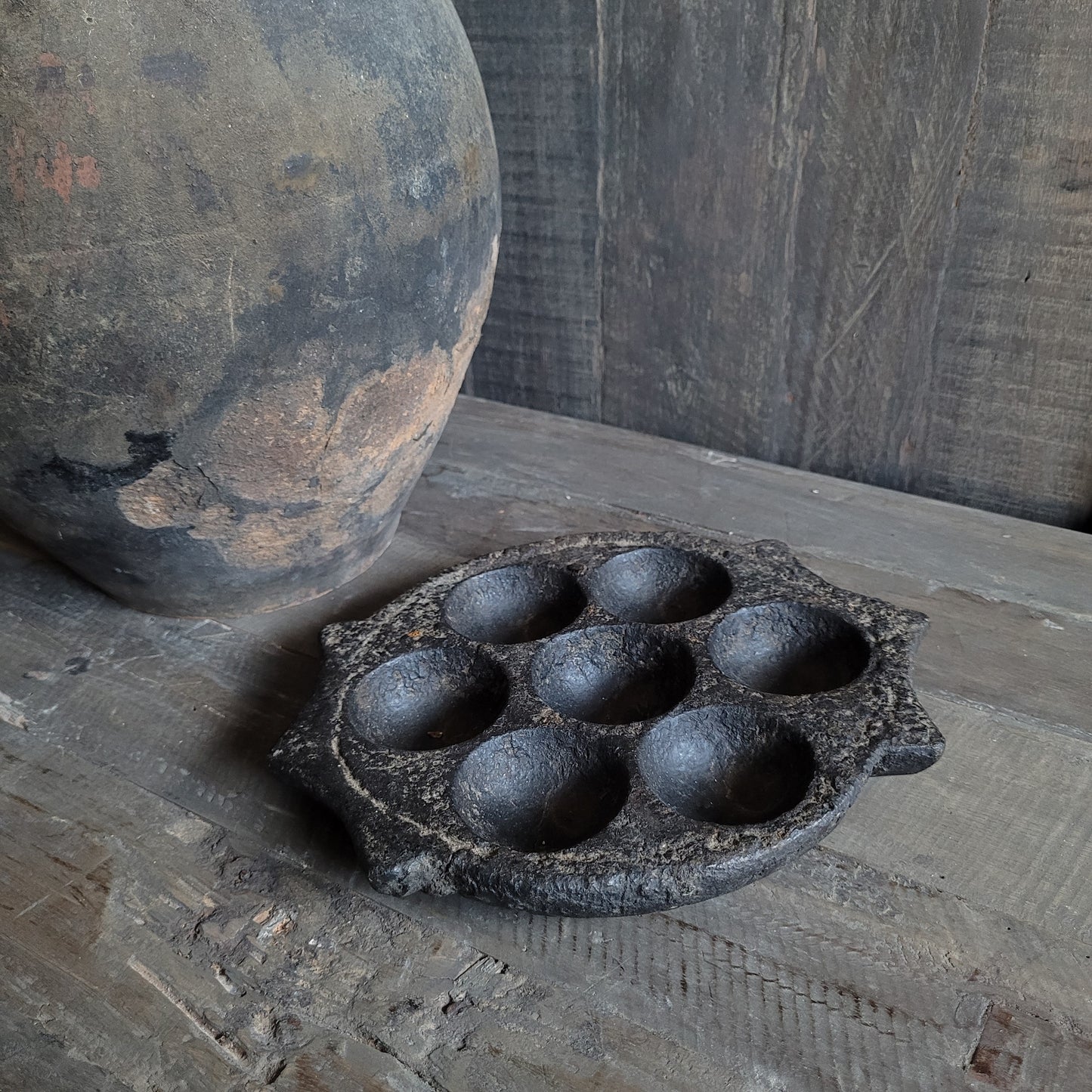 Spekstenen poffertjes schaal nr. 1