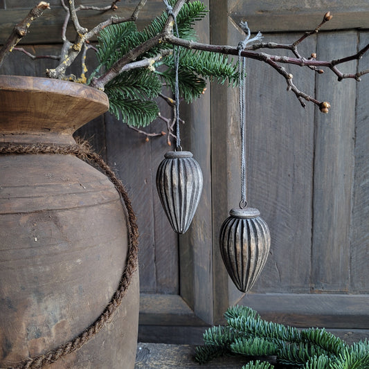 Kerst ornament aan touw